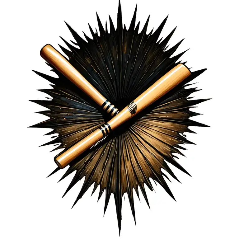 Sunrays Having Mrf Cricket Bat In The Centre