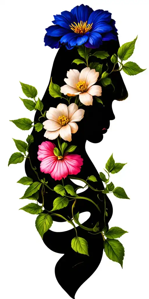 Vines Wrapping Flower