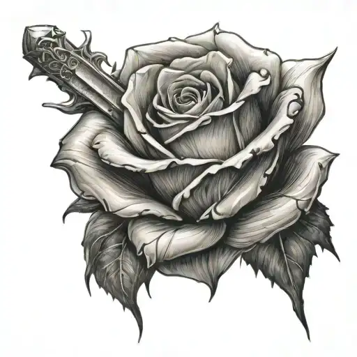 Your Rose Is A Bloody Sword Inside