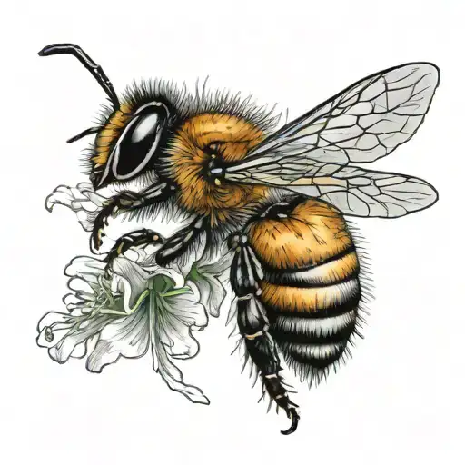 Bee Living In The Moment