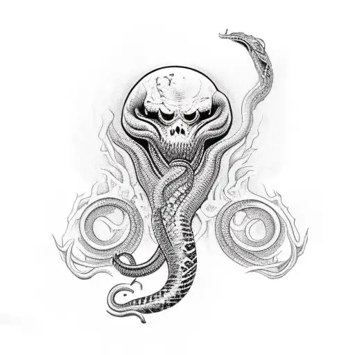 Vikint Old God Slavic Dead Snake