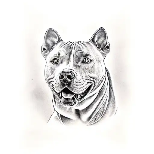 Pitt Bull With Kind Eyes