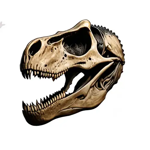 T Rex Skull