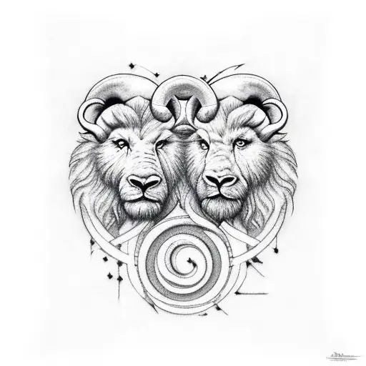 Leo And Aries Connected