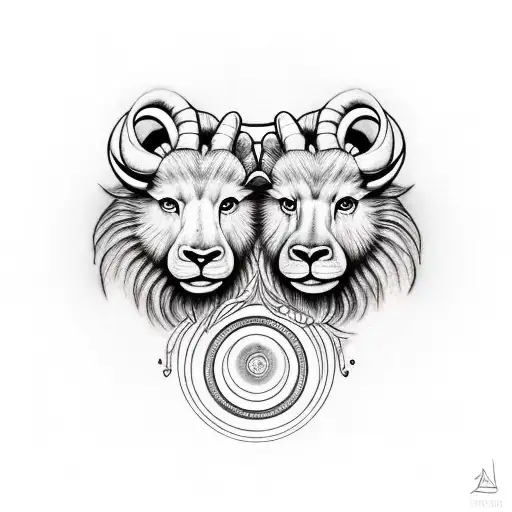 Leo And Aries Connected