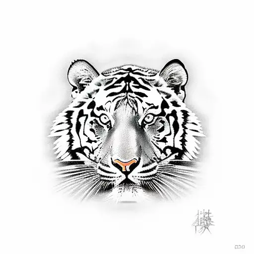 Tiger With Body