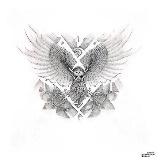 The Word Maahi But Hidden In Art