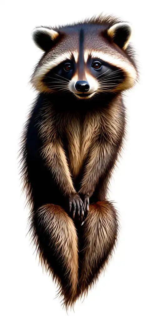 Racoon Palm Guadeloupe Sun Suffering Beach