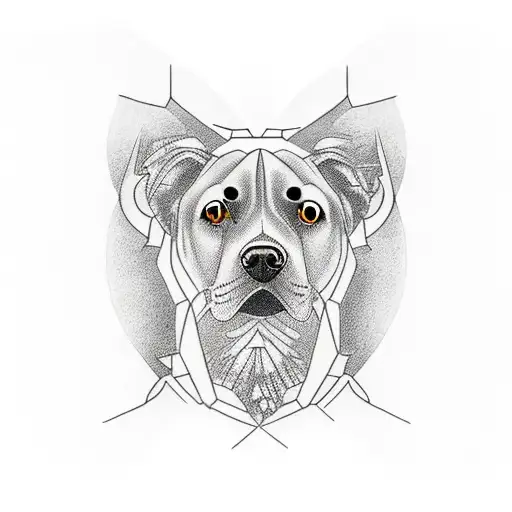 Mountain With A Black English Lab