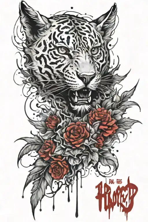 Hreat Blood Pattrens Black