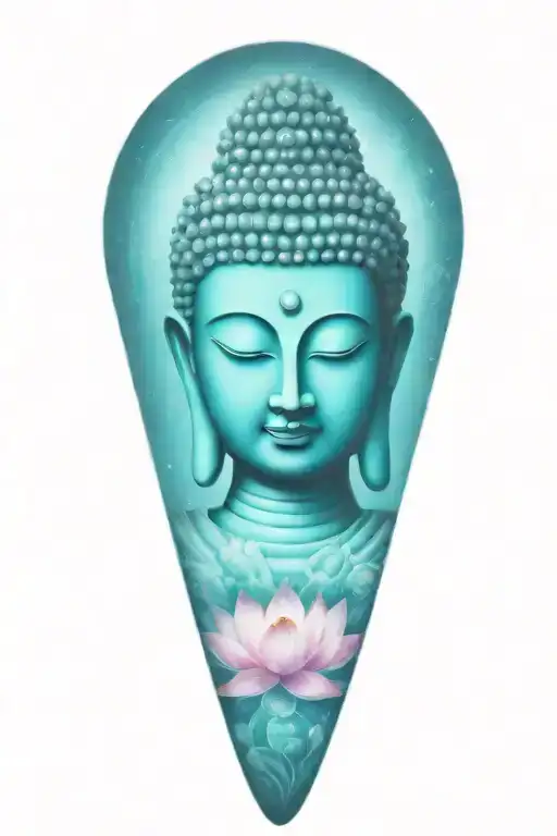 Buddha Lotus Galaxy