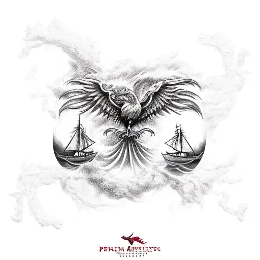 Phoenix And Pirate Ships