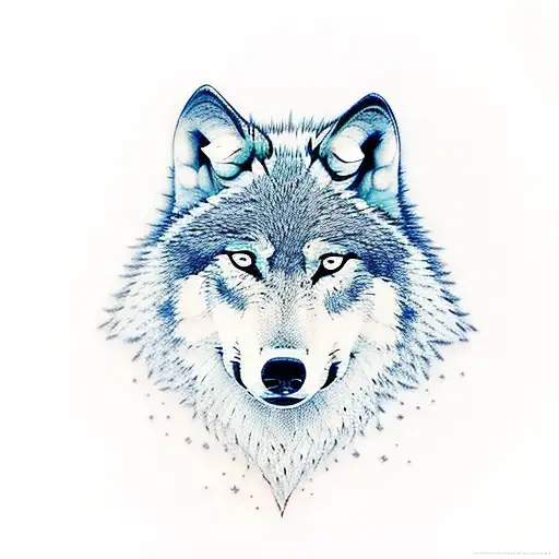 Wolf On The Mountain And Sea