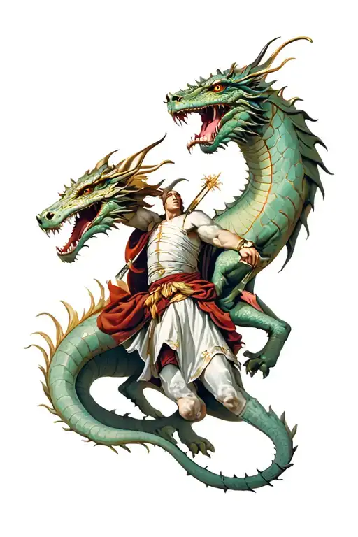 Saint George Killing The Dragon