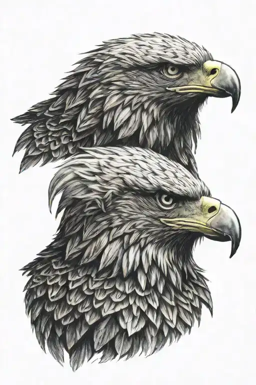 Eagle With Two Heads Wrapped
