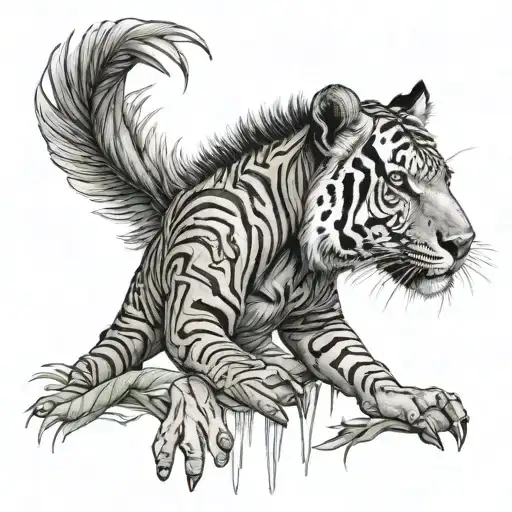 Tattoo Animal Jungle Slave