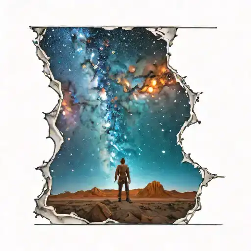 Milky Way Sky Filled With Stars