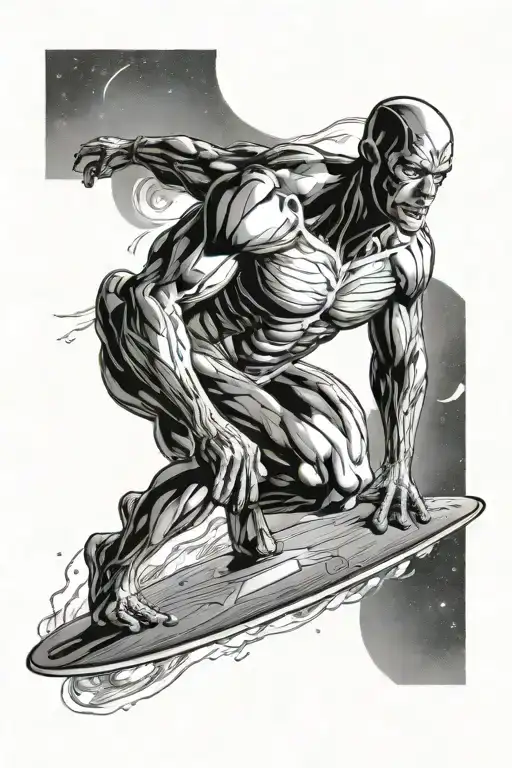 Silver Surfer Marvel Comic Book