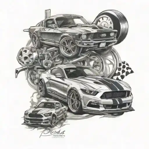 Ford Mustang Gt500 Racing