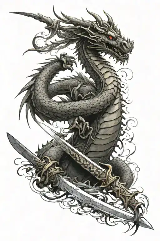 Katana Dragon
