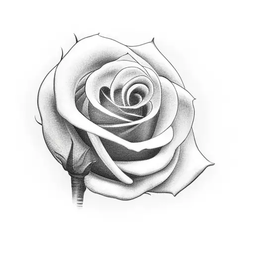 Baseball Inside Rose