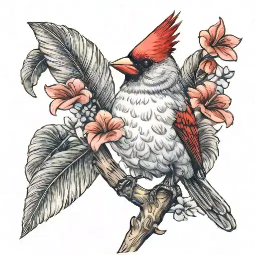 Hawaiian Cardinal Bird