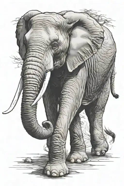 Elephant Walking