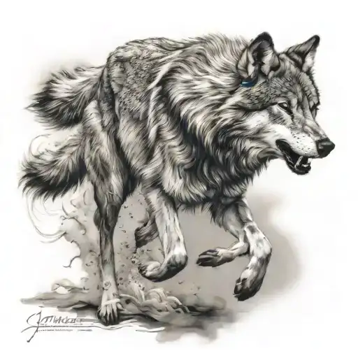 Wolf Running
