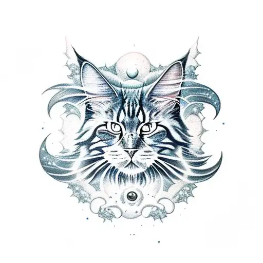 Mainecoon Space Ocean