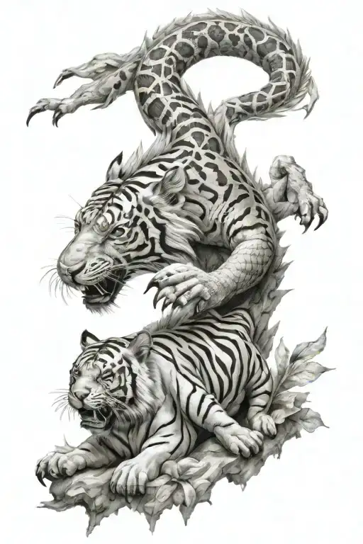 Dragon And Tiger