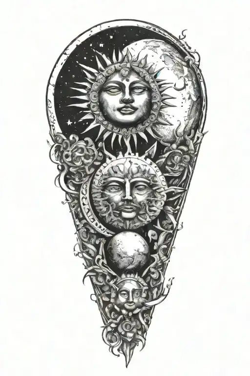Moon And Sun