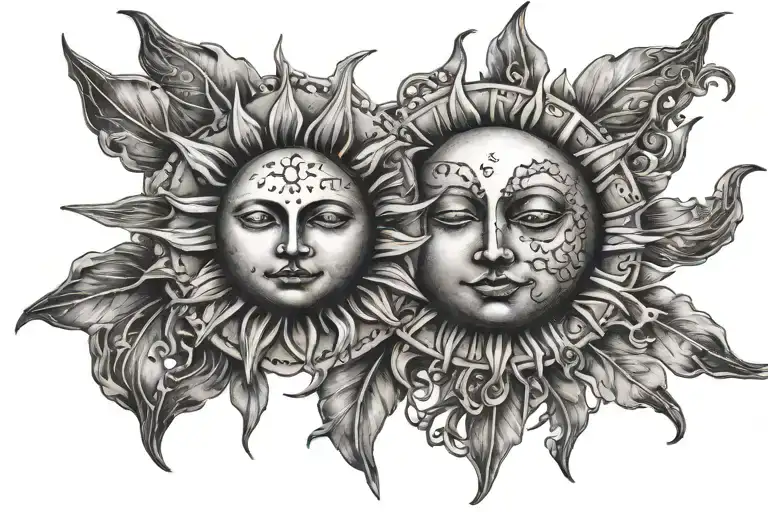 Moon And Sun