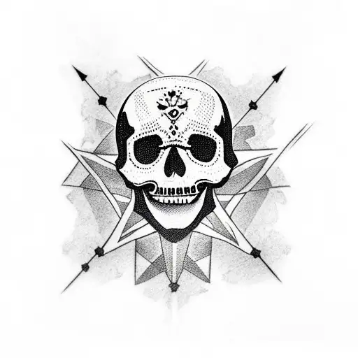 Skull Constellation Dark