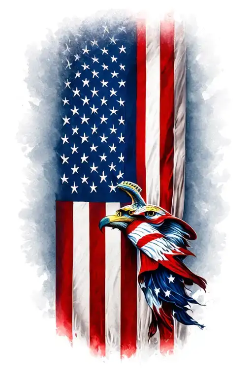 American Flag Forearm Sleeve