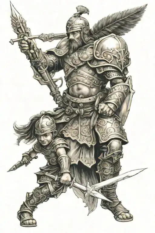 Warrior Who Protects The Family