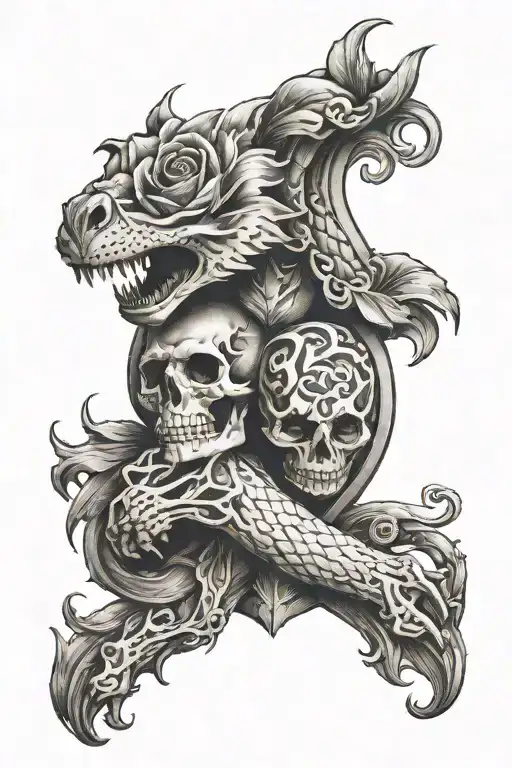 Z And T Together Representing The Client's Love