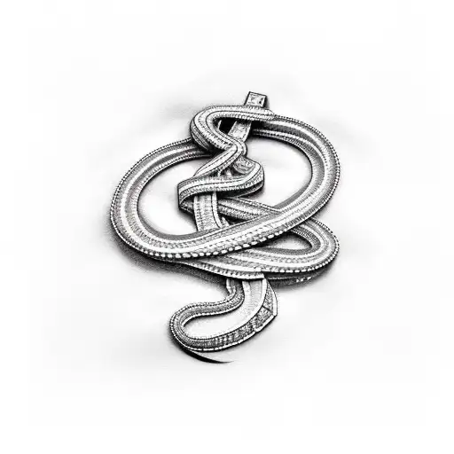 Christian Cross Snake Sky