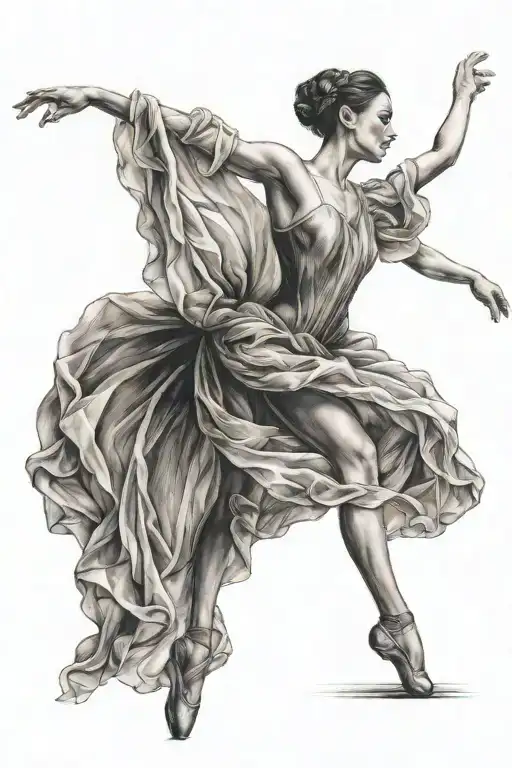 Ballerina Freedom Standing