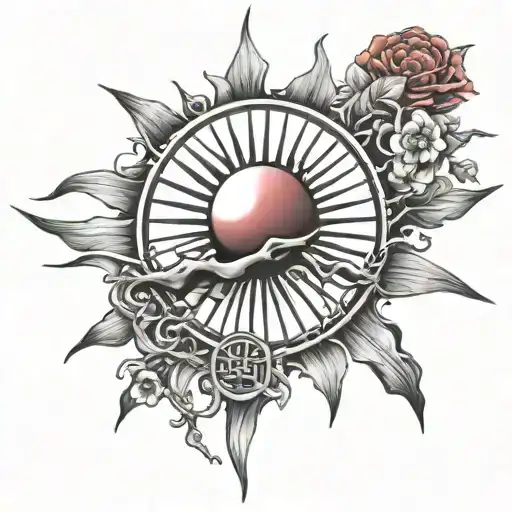 Red Rising Sun That's Not Offensive