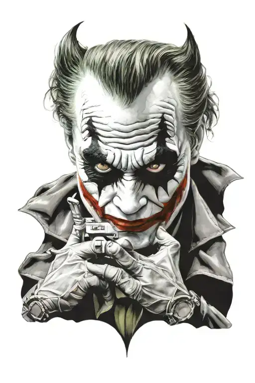 Heath Ledger Joker Wear Batman Mask