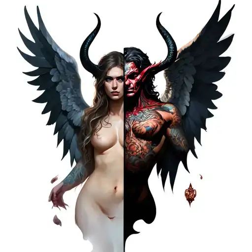 Half Demon Half Angel