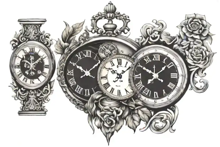 Clock Roman Numeral Clock