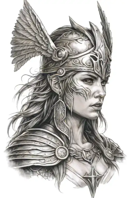 Valkyrie Warrior Woman