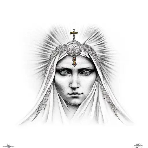 Our Lady Of Sorrow Beautiful Face