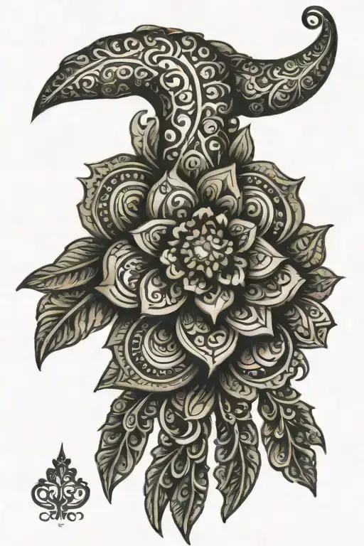 Henna Tattoo Design