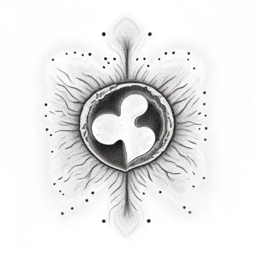 A Coffee Bean That Looks Like A Broken Heart Cracked In The Middle Unevenly