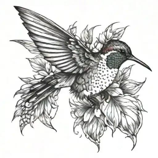 Hummingbird Hovering