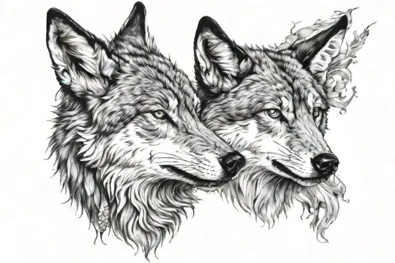 Two Headed Wolf