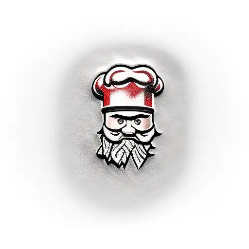 Lego Chef Minifigure