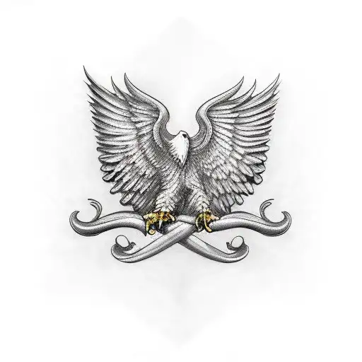 Eagle Wings Made Of Steel